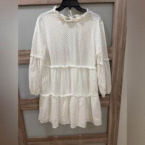 Romantic Eyelet Tiered Dress